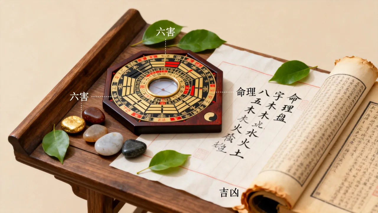 六害吉凶怎么看,六害在命理中代表什么? 六害吉凶怎么看,六害在命理中代表什么?