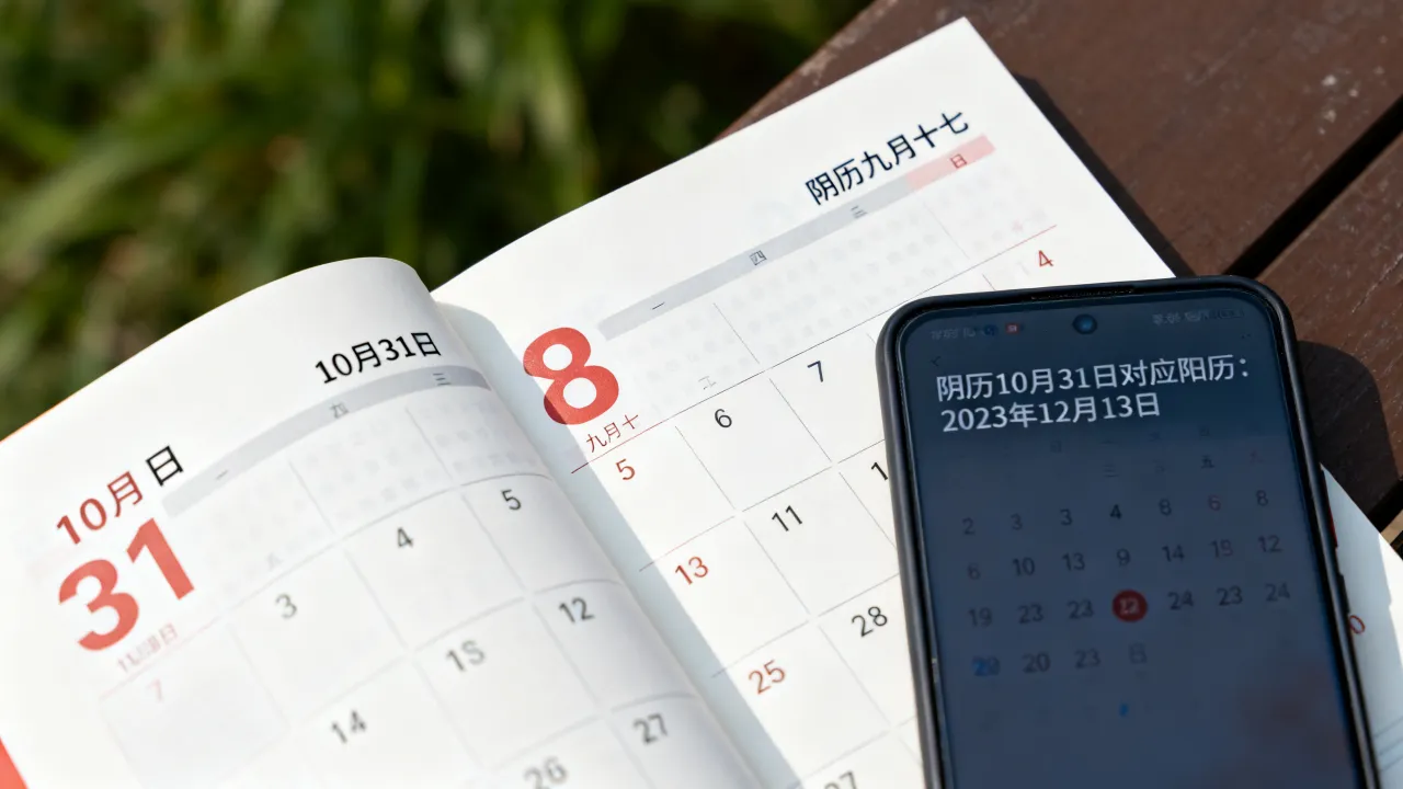 10月31日阴历是几月几号，阴历10月31日对应阳历哪一天