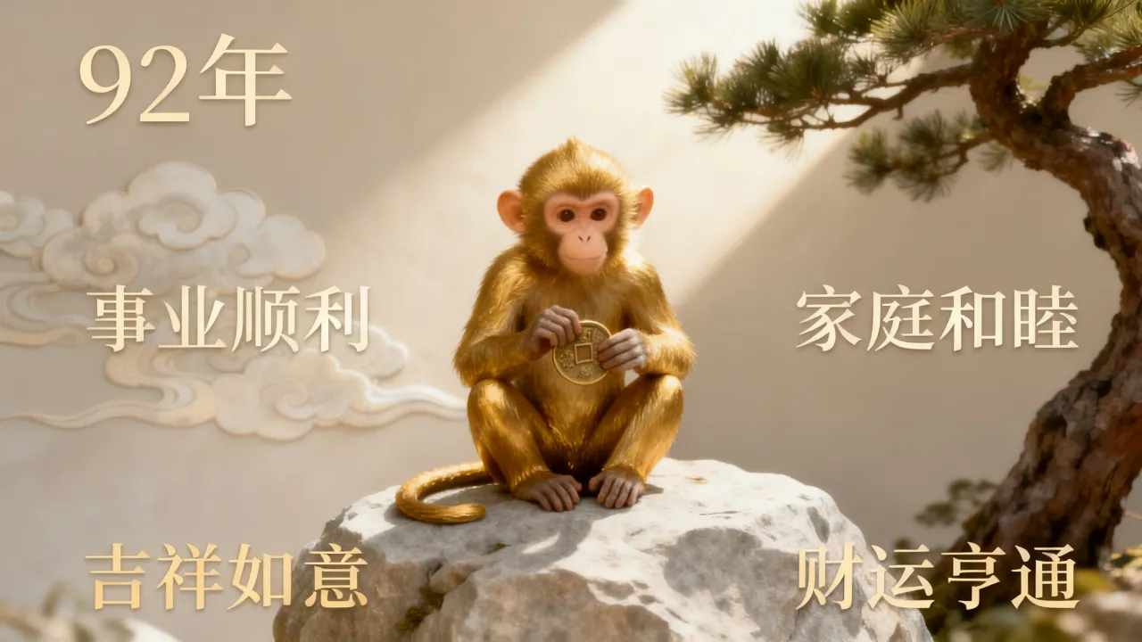 92年猴命运怎么样?属猴人一生运势走向揭秘 92年猴命运怎么样?属猴人一生运势走向揭秘