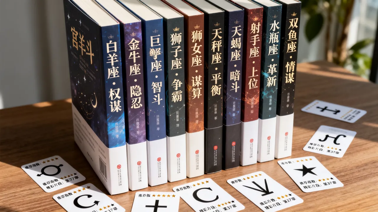 十二星座小说宫斗哪个最好看，十二星座宫斗小说推荐排行榜有哪些