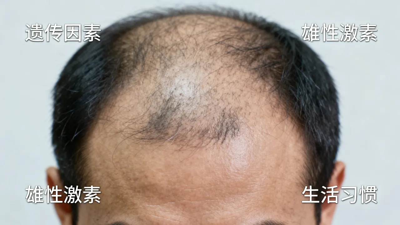 秃顶的命运能改变吗，秃顶是什么原因引起的