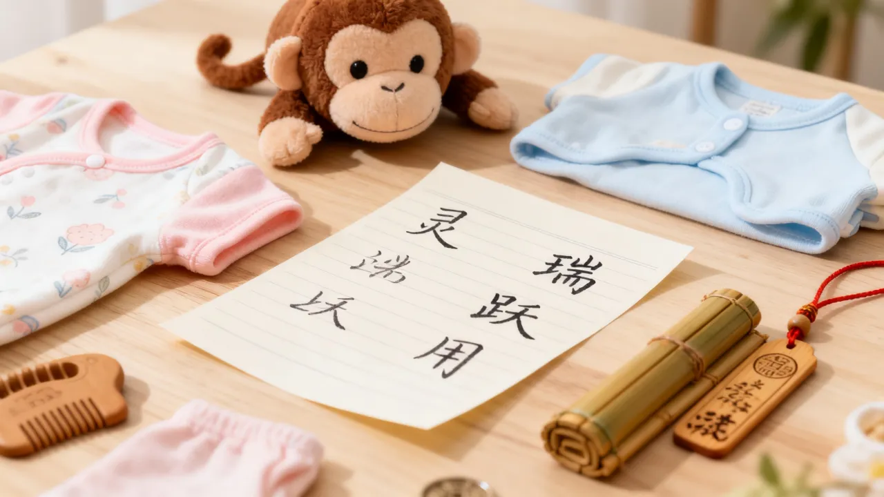 猴宝宝起名带什么字好，猴年宝宝取名宜用字有哪些？