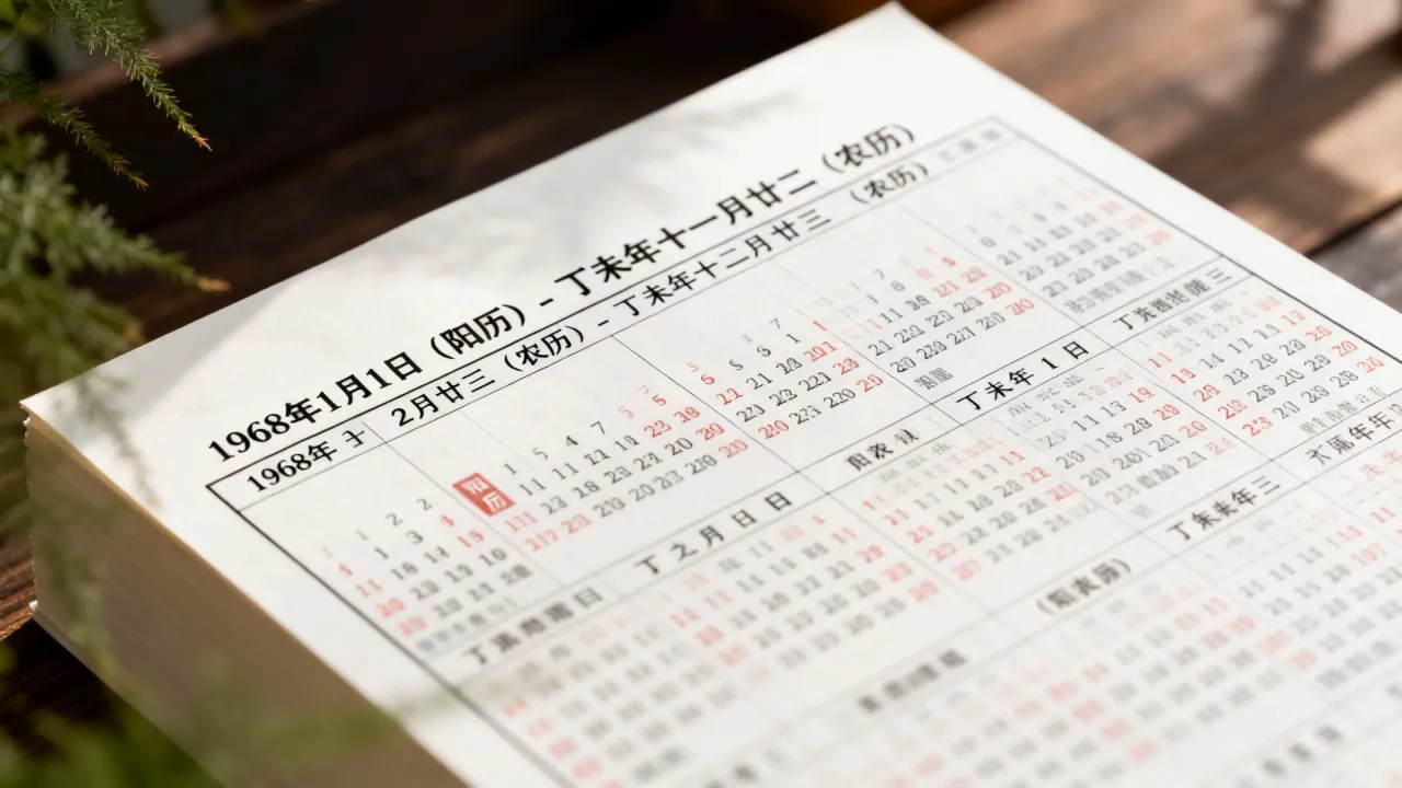 1968年阴历是多少,1968年农历阳历对照表查询? 1968年阴历是多少,1968年农历阳历对照表查询?