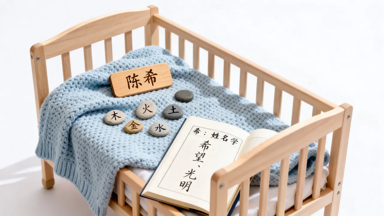 男宝宝起名陈什么希？陈希名字寓意和五行属性如何？