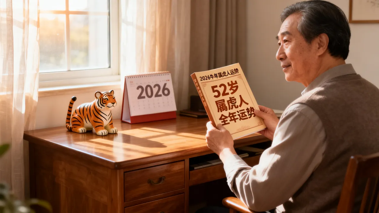 2026牛年属虎人运势如何,2026年52岁属虎人全年运势咋样 2026牛年属虎人运势如何,2026年52岁属虎人全年运势咋样