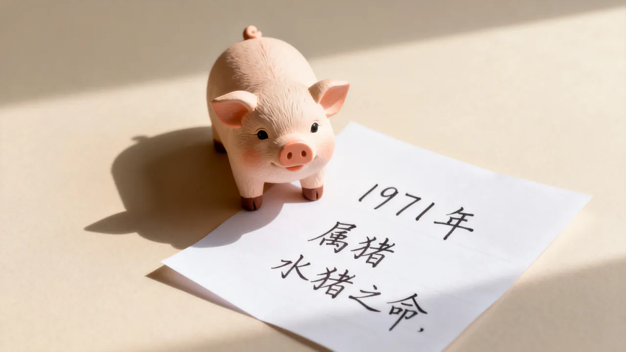1971年属什么生肖什么命，1971年属猪是什么命