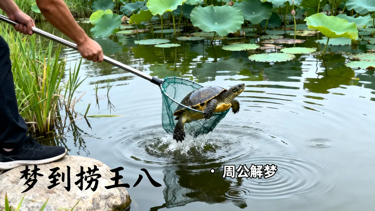 梦到捞王八是什么启示，周公解梦捞王八有何预兆？