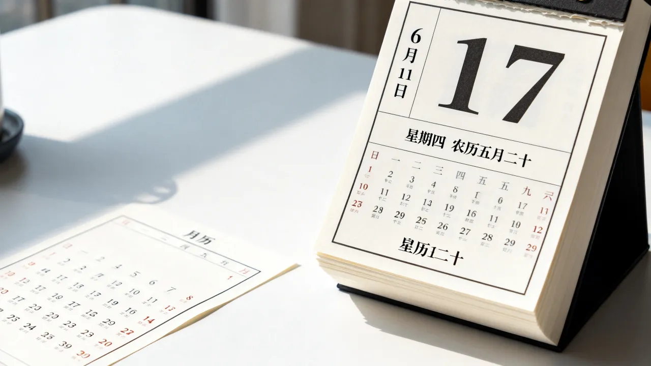 6月17日是农历几月几号?6月17日阴历阳历对照查询 6月17日是农历几月几号?6月17日阴历阳历对照查询