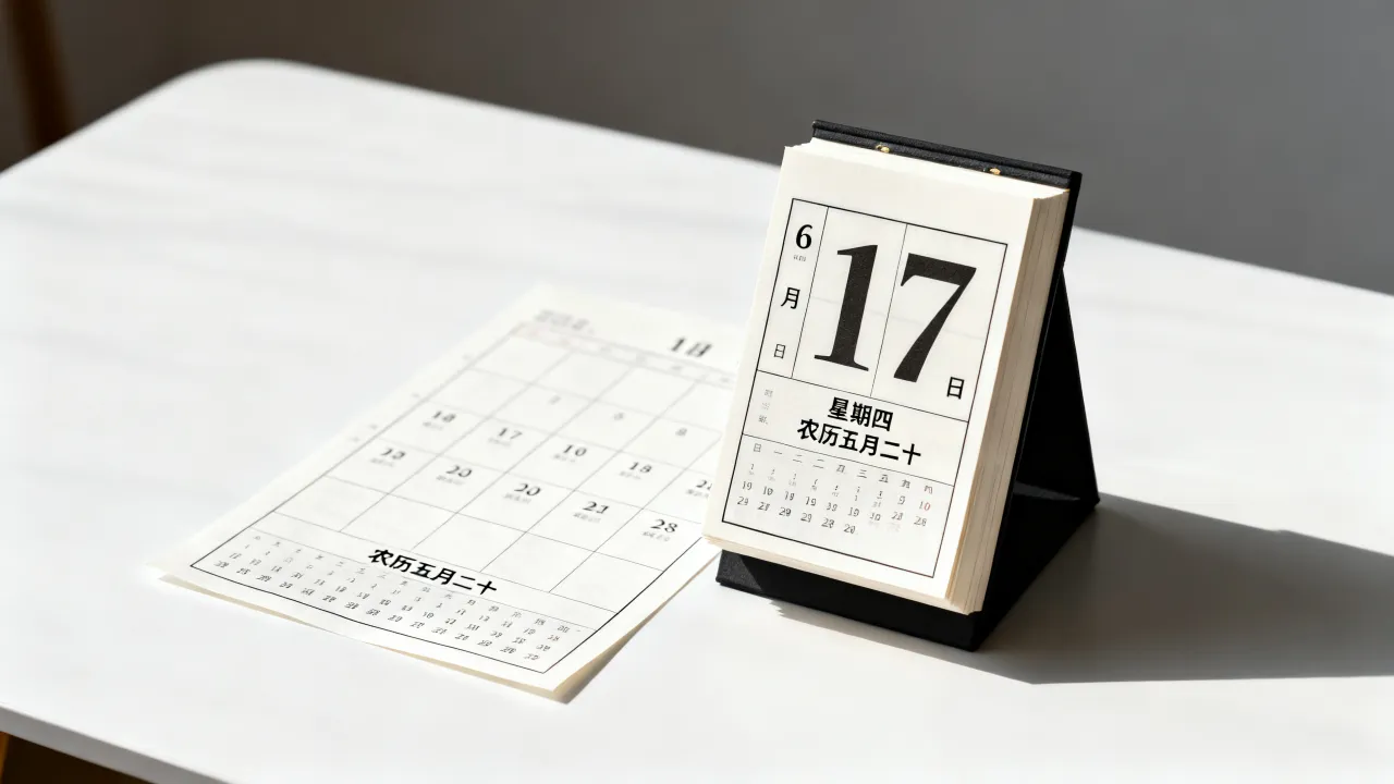 6月17日是农历几月几号?6月17日阴历阳历对照查询 6月17日是农历几月几号?6月17日阴历阳历对照查询