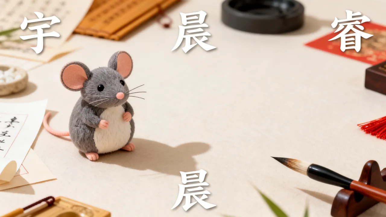 鼠宝宝喜用什么字起名，属鼠男孩取名宜用字大全