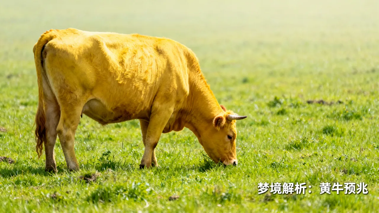 梦到黄色的牛代表着什么?梦到黄牛是吉兆吗,梦见黄牛有何预兆 梦到黄色的牛代表着什么?梦到黄牛是吉兆吗,梦见黄牛有何预兆