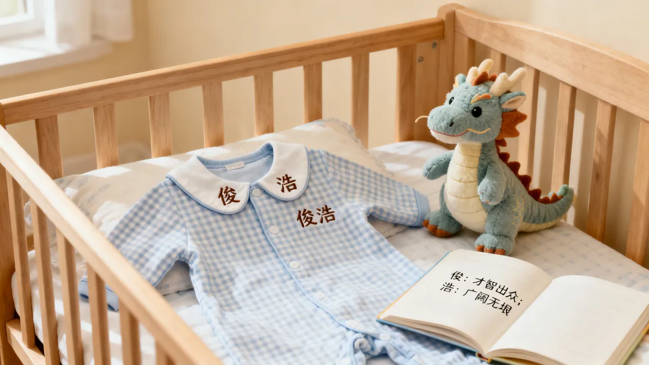龙宝宝起名俊浩怎么样，属龙男孩叫俊浩好吗有什么寓意