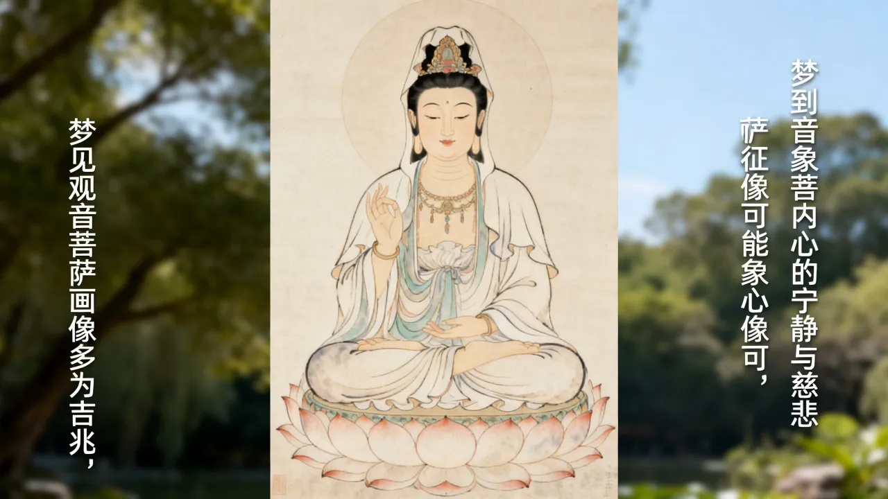 梦到了观音菩萨画像意味着什么,梦见观音菩萨画像有什么预兆? 梦到了观音菩萨画像意味着什么,梦见观音菩萨画像有什么预兆?