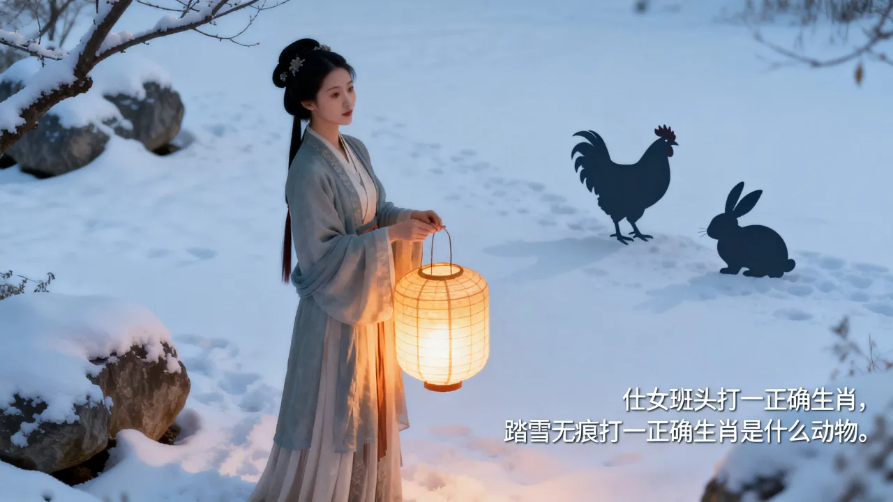 仕女班头打一正确生肖,踏雪无痕打一正确生肖是什么动物 仕女班头打一正确生肖,踏雪无痕打一正确生肖是什么动物