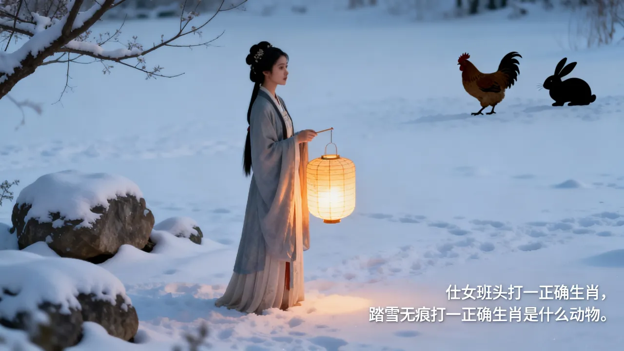 仕女班头打一正确生肖,踏雪无痕打一正确生肖是什么动物 仕女班头打一正确生肖,踏雪无痕打一正确生肖是什么动物