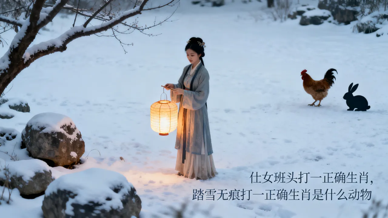 仕女班头打一正确生肖,踏雪无痕打一正确生肖是什么动物 仕女班头打一正确生肖,踏雪无痕打一正确生肖是什么动物