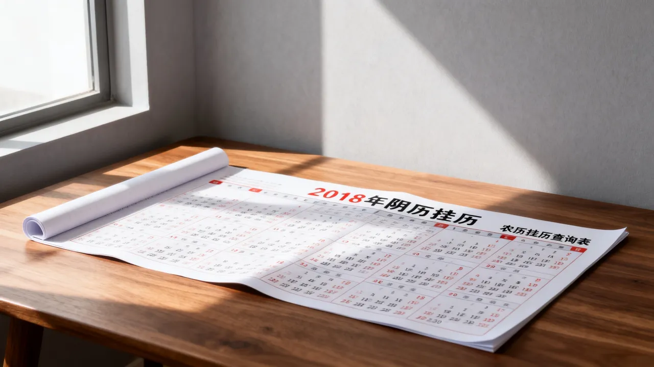 2018年阴历挂历怎么看,2018年农历挂历查询表哪里找? 2018年阴历挂历怎么看,2018年农历挂历查询表哪里找?