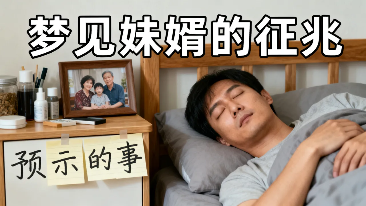 梦见妹婿有什么征兆，梦见妹婿预示啥事？