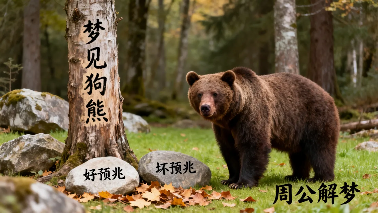 梦见狗熊是什么预兆?梦到狗熊是好是坏,周公解梦怎么说 梦见狗熊是什么预兆?梦到狗熊是好是坏,周公解梦怎么说