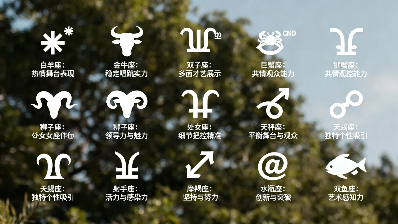 十二星座和偶像是什么关系,哪个星座最容易成为偶像? 十二星座和偶像是什么关系,哪个星座最容易成为偶像?