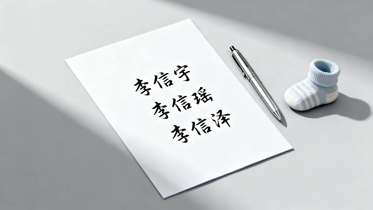 李姓宝宝起名,信字辈有哪些好听的名字推荐? 李姓宝宝起名,信字辈有哪些好听的名字推荐?