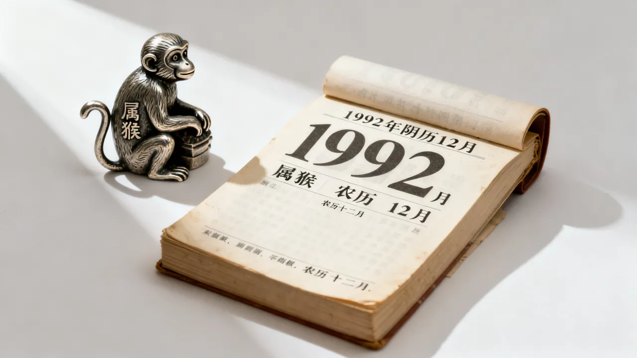 1992年阴历12月是什么星座？属猴农历十二月是什么命？