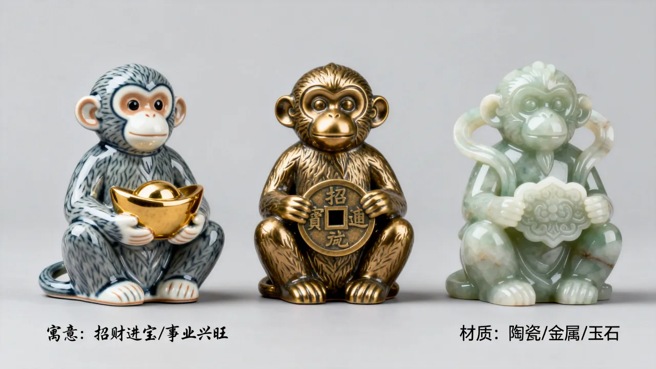 生肖猴招财摆件哪种好,属猴的摆什么增加财运? 生肖猴招财摆件哪种好,属猴的摆什么增加财运?