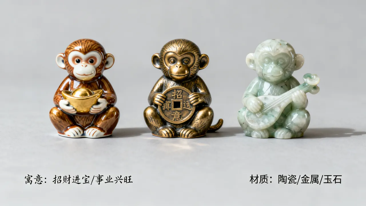 生肖猴招财摆件哪种好,属猴的摆什么增加财运? 生肖猴招财摆件哪种好,属猴的摆什么增加财运?