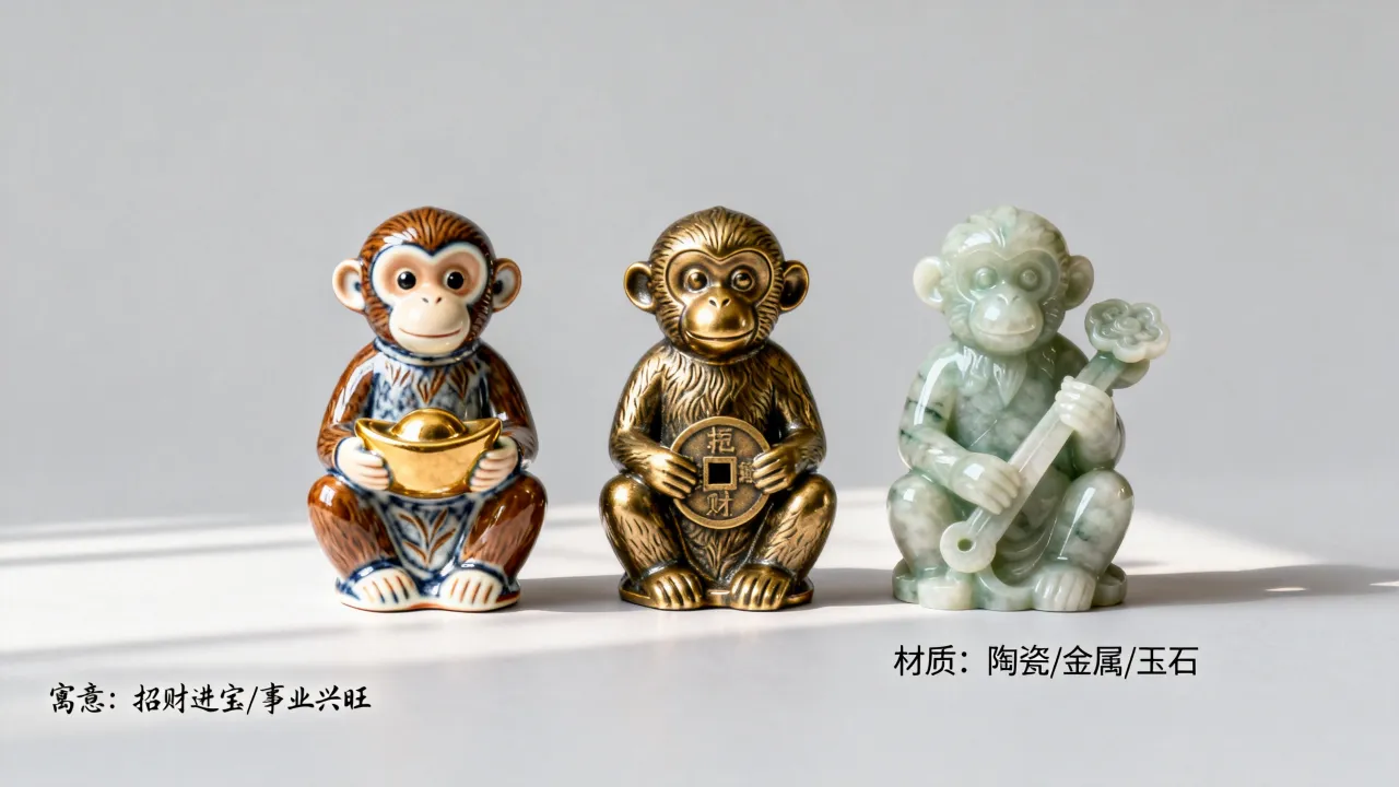 生肖猴招财摆件哪种好,属猴的摆什么增加财运? 生肖猴招财摆件哪种好,属猴的摆什么增加财运?