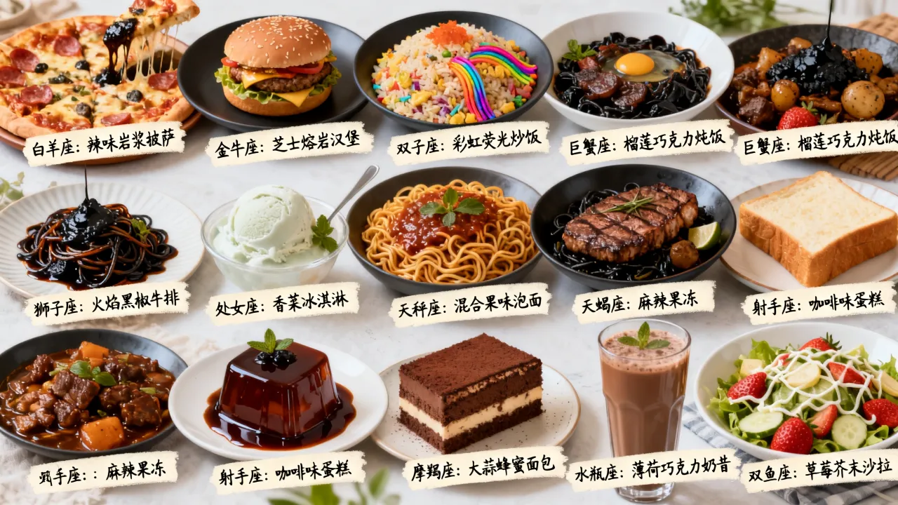 十二星座黑暗料理有哪些,你敢挑战自家星座最奇葩美食吗 十二星座黑暗料理有哪些,你敢挑战自家星座最奇葩美食吗