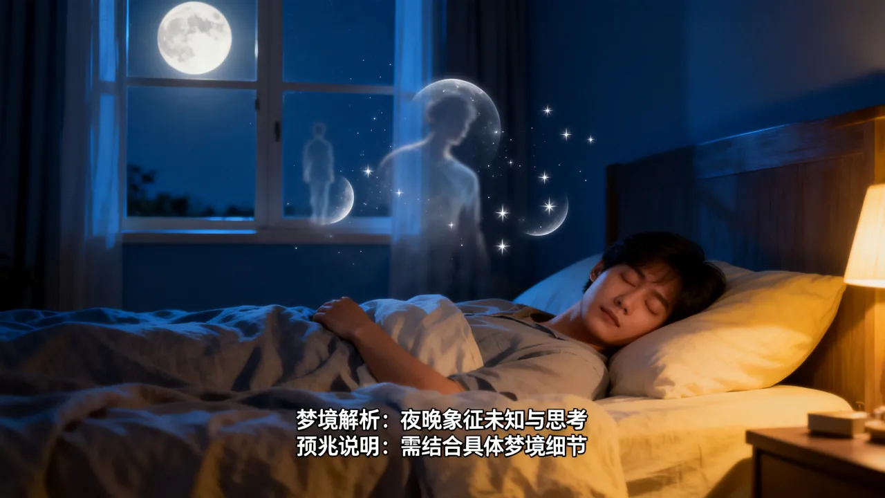 梦见夜晚是什么意思，做梦梦到夜晚预兆好坏？