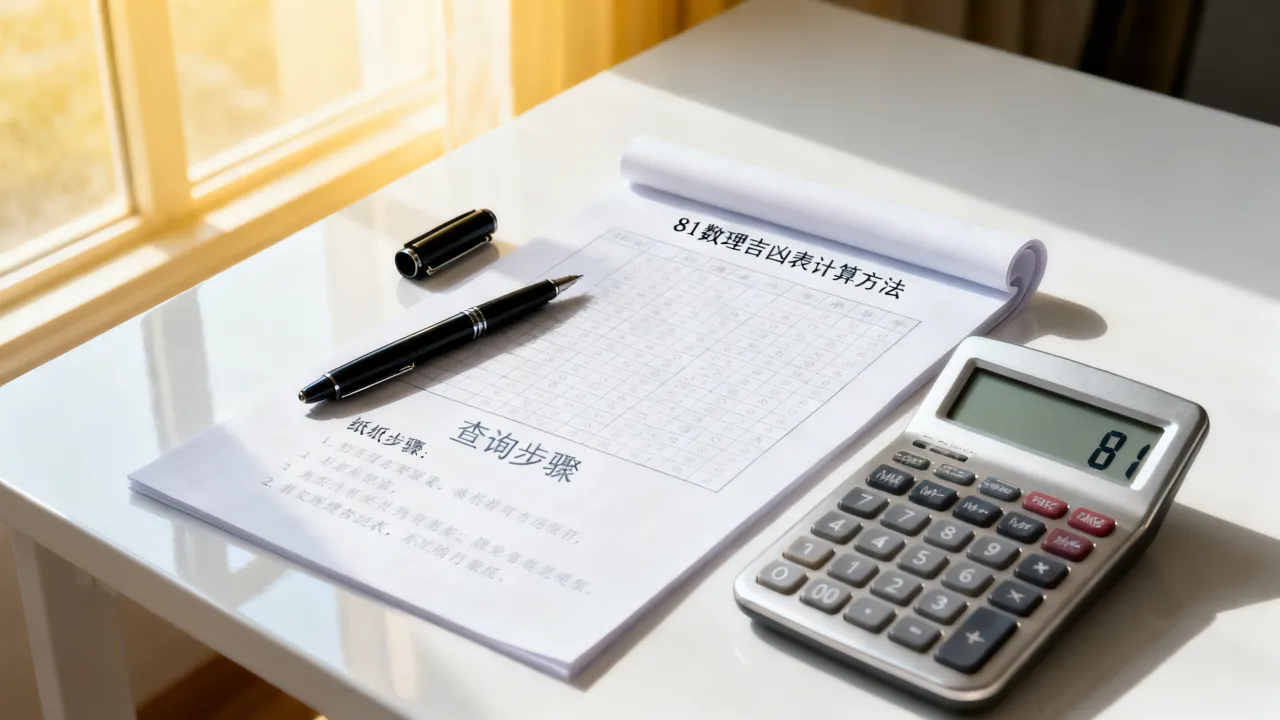 81数理吉凶表怎么算,81吉凶数查询方法详解 81数理吉凶表怎么算,81吉凶数查询方法详解