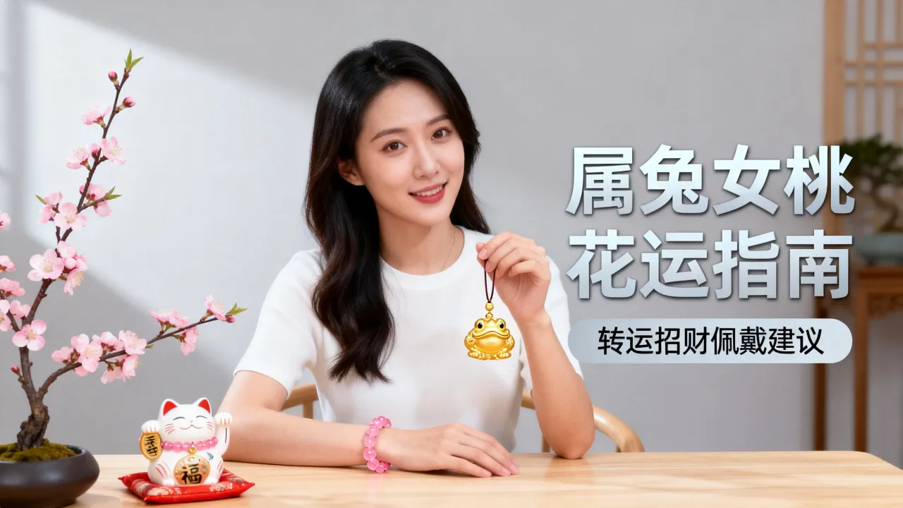 属兔女今年会有桃花运吗，如何转运招财佩戴什么好？