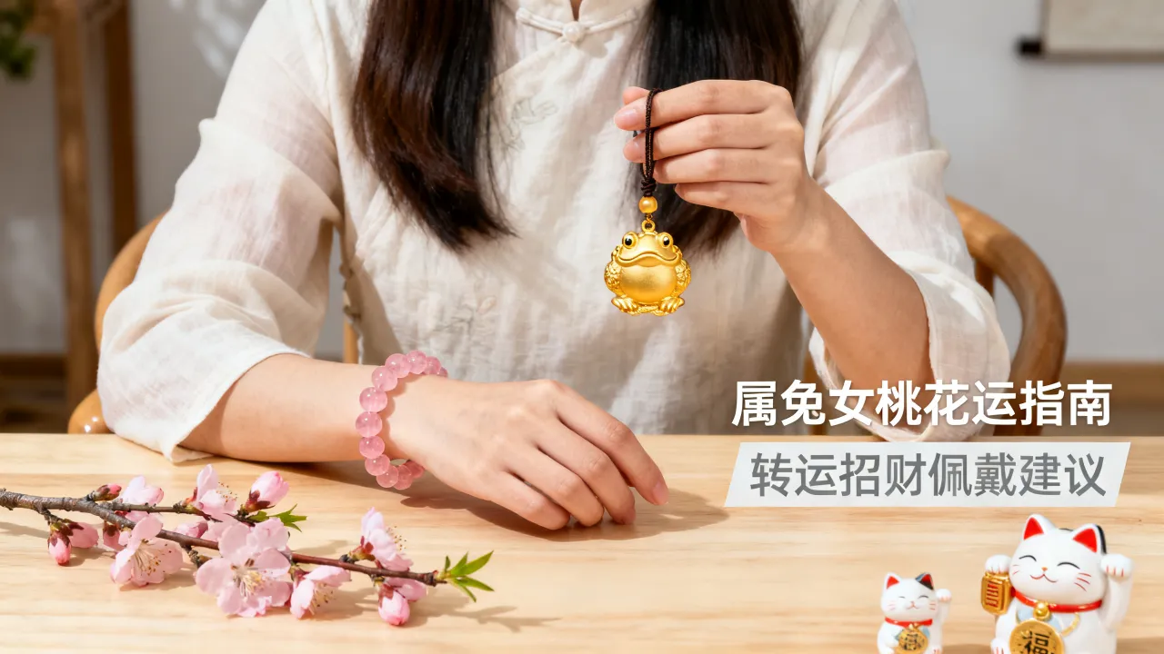属兔女今年会有桃花运吗，如何转运招财佩戴什么好？