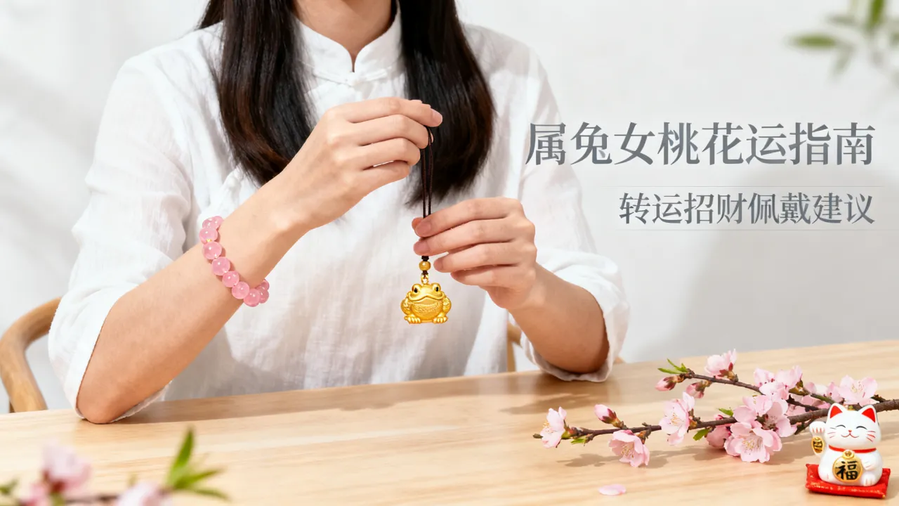 属兔女今年会有桃花运吗，如何转运招财佩戴什么好？