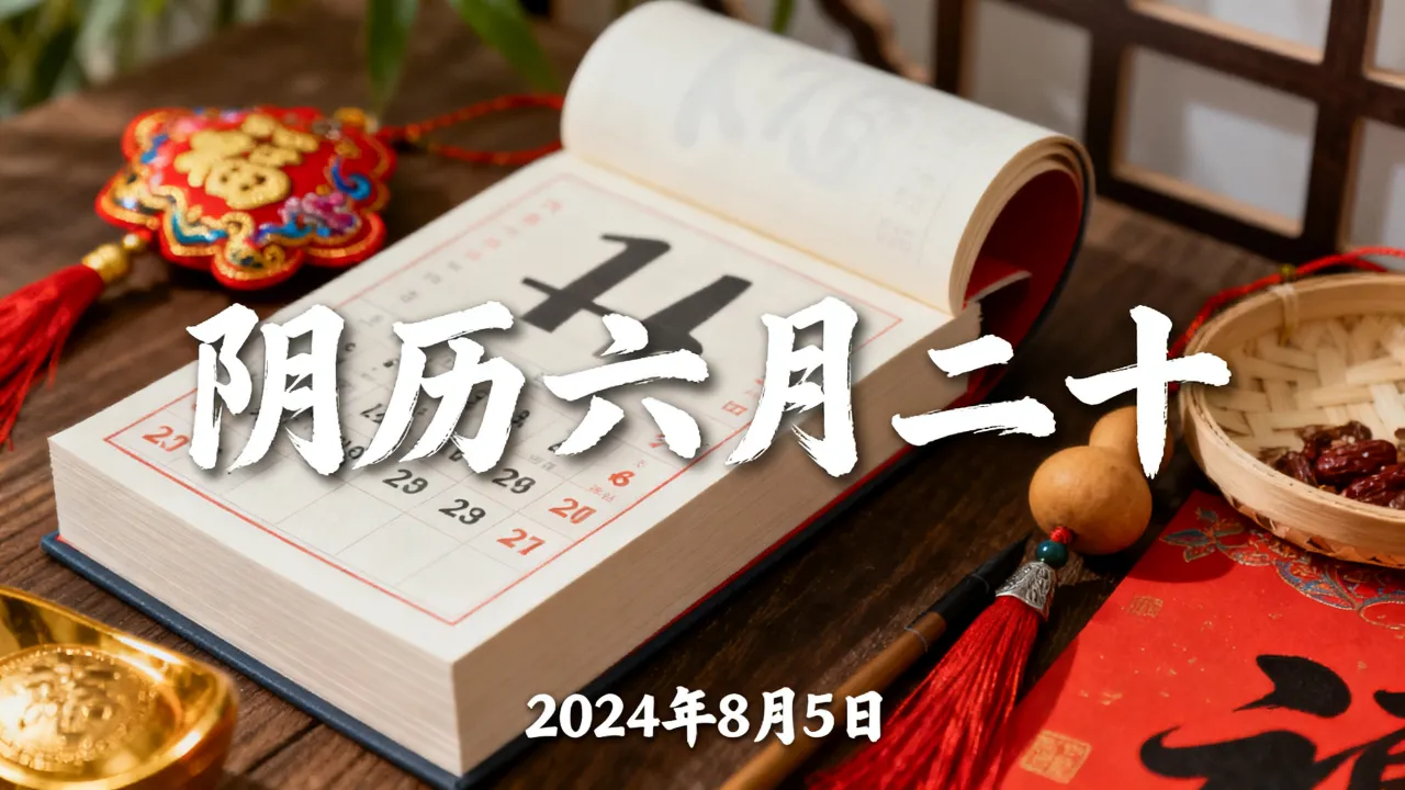 今年阴历6月20是什么日子,六月二十是阳历几号? 今年阴历6月20是什么日子,六月二十是阳历几号?