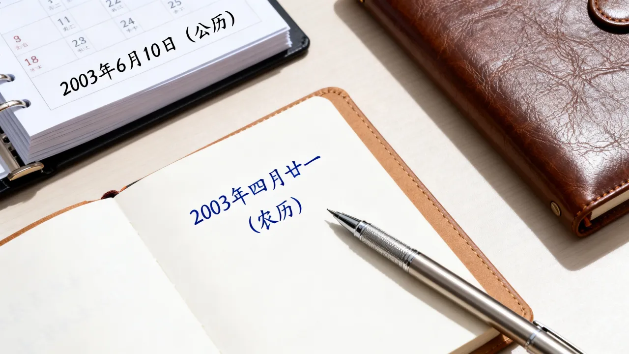 2003年6月10号阴历是几月几号,农历公历查询转换 2003年6月10号阴历是几月几号,农历公历查询转换