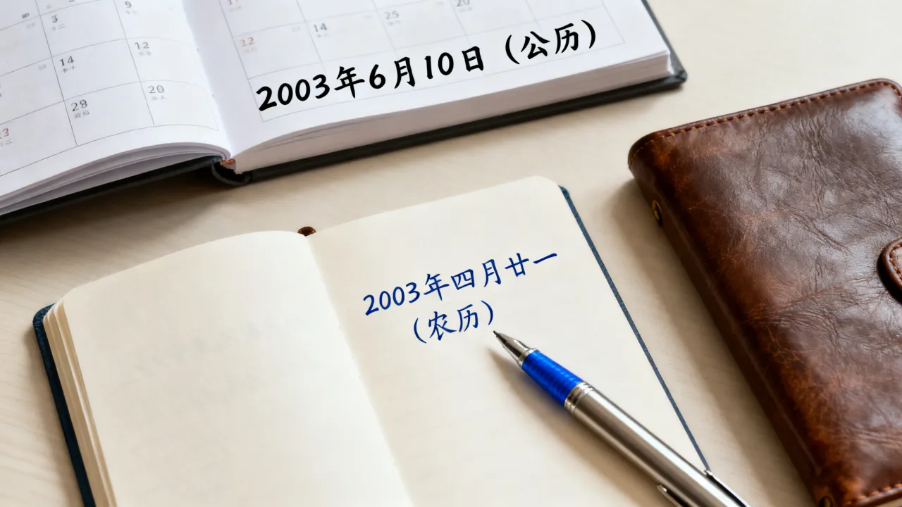 2003年6月10号阴历是几月几号,农历公历查询转换 2003年6月10号阴历是几月几号,农历公历查询转换