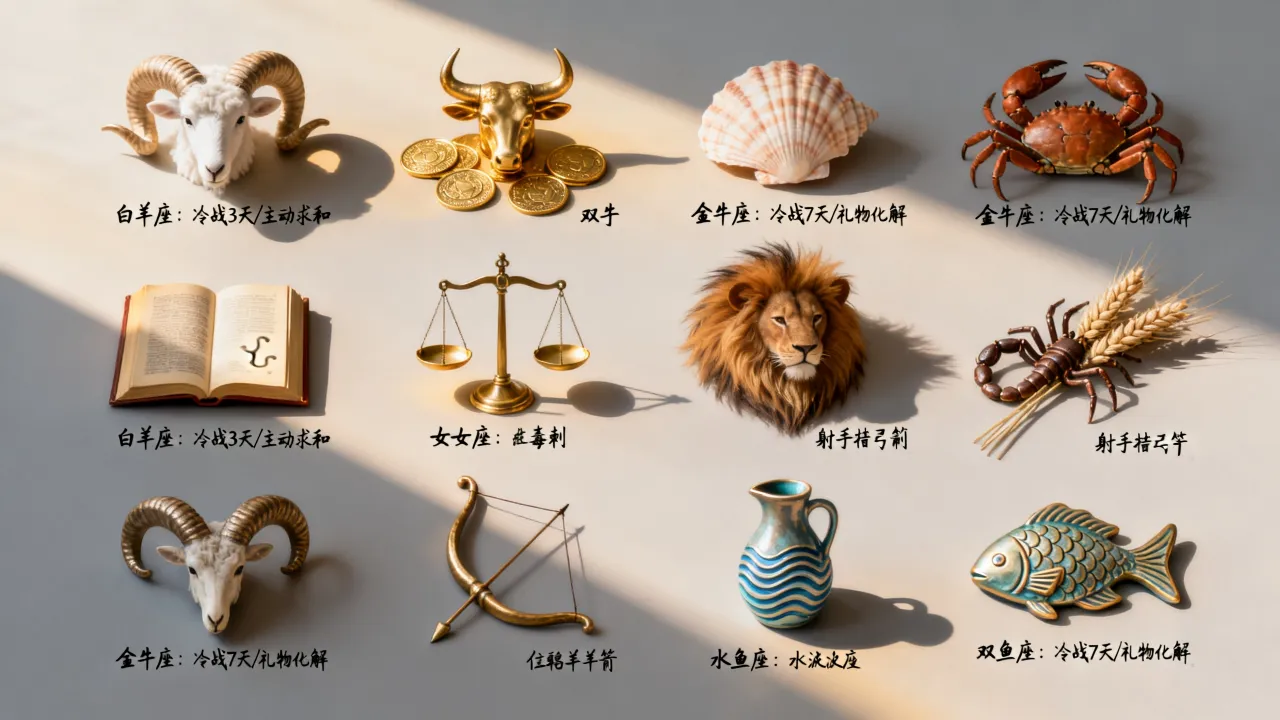 十二星座冷战多久?十二星座冷战如何结束? 十二星座冷战多久?十二星座冷战如何结束?