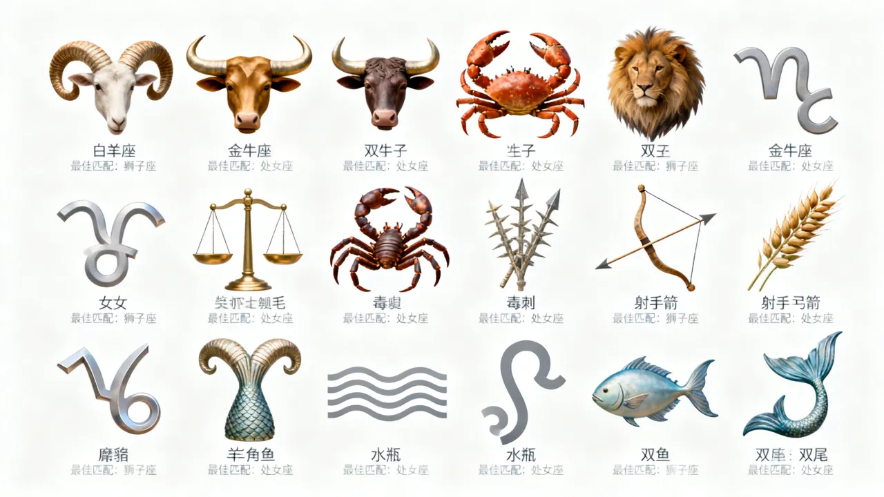 十二星座介绍对象准不准,如何根据星座匹配最佳恋人? 十二星座介绍对象准不准,如何根据星座匹配最佳恋人?