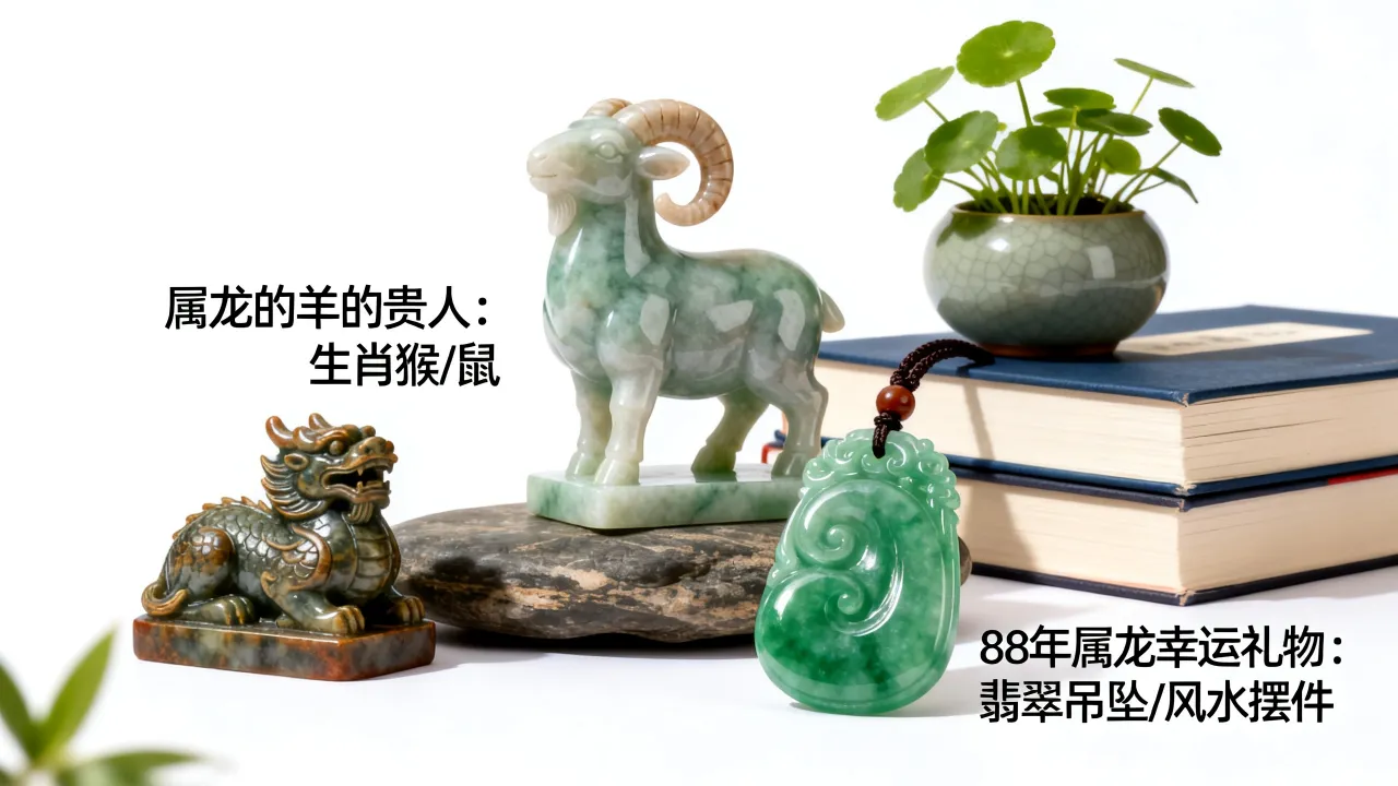 属龙的羊的贵人是谁，88年属龙人幸运礼物选什么？