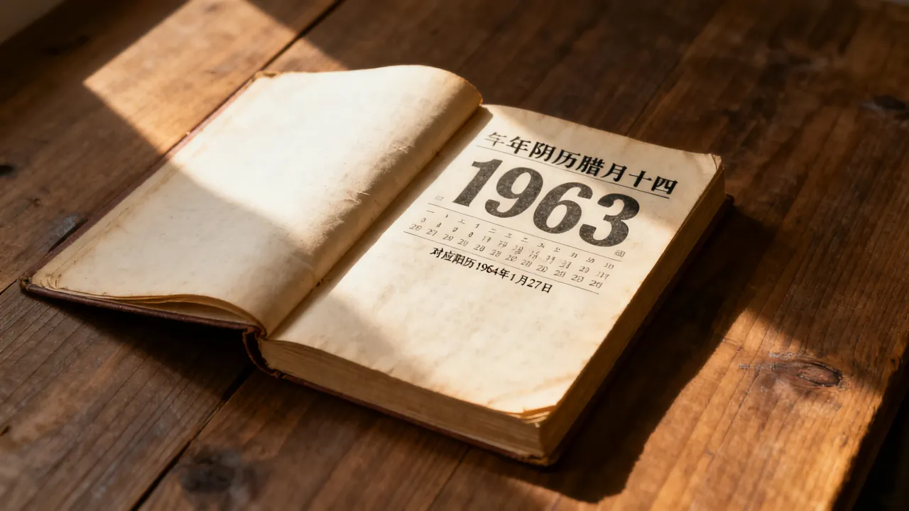 1963年阴历腊月十四是阳历几月几号,腊月十四对应公历哪一天? 1963年阴历腊月十四是阳历几月几号,腊月十四对应公历哪一天?