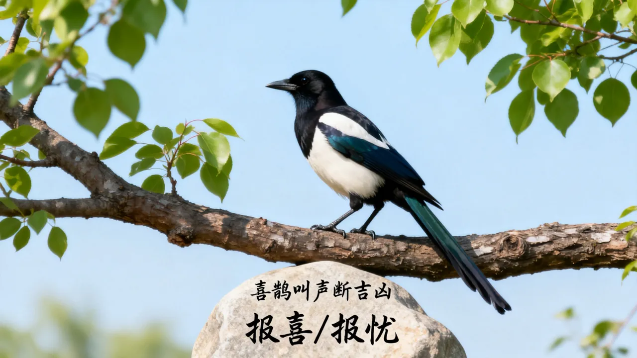 喜鹊叫声断吉凶怎么断,喜鹊叫报喜还是报忧 喜鹊叫声断吉凶怎么断,喜鹊叫报喜还是报忧