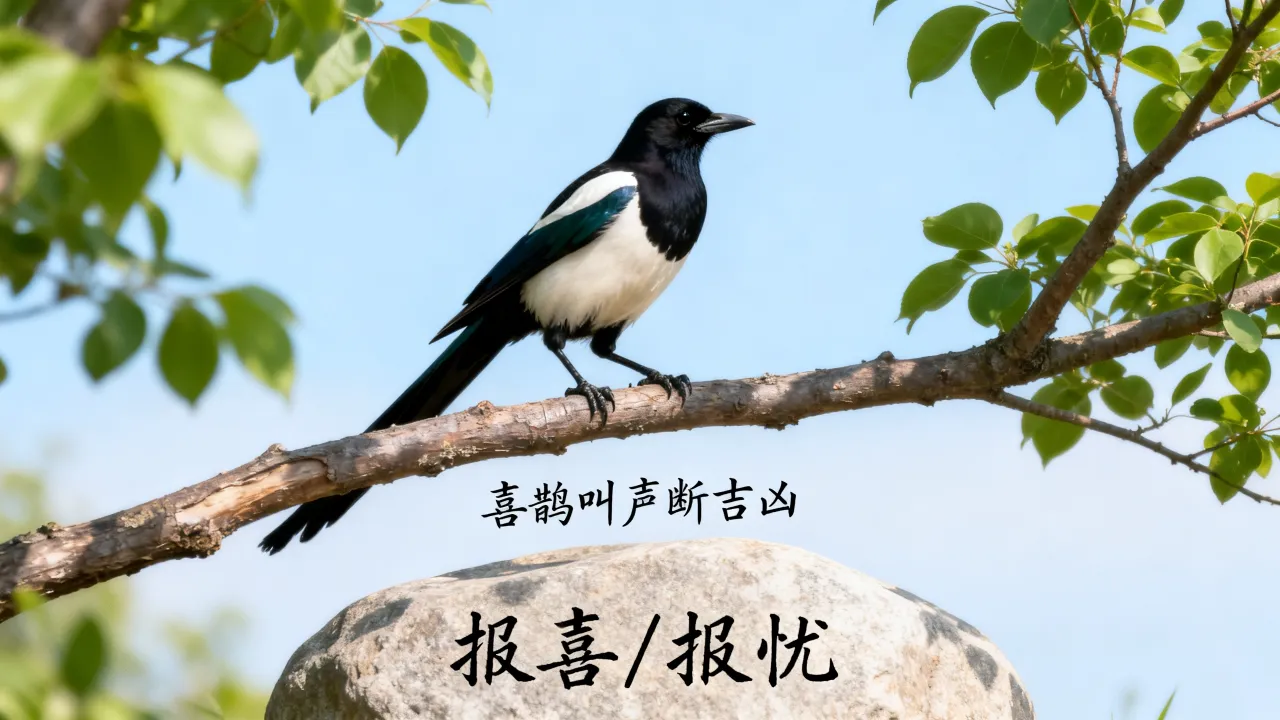 喜鹊叫声断吉凶怎么断,喜鹊叫报喜还是报忧 喜鹊叫声断吉凶怎么断,喜鹊叫报喜还是报忧