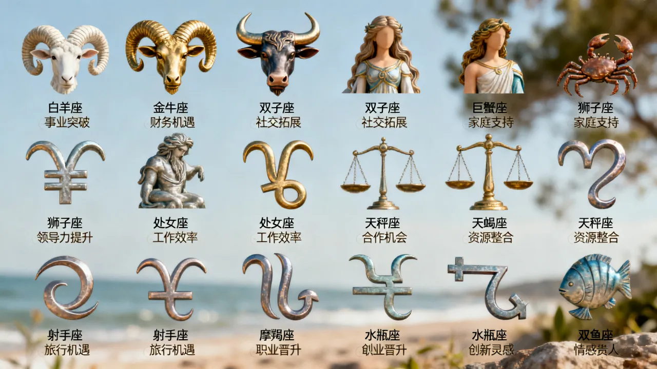 十二星座最近的重大事件是什么，十二星座谁最容易遇到贵人？