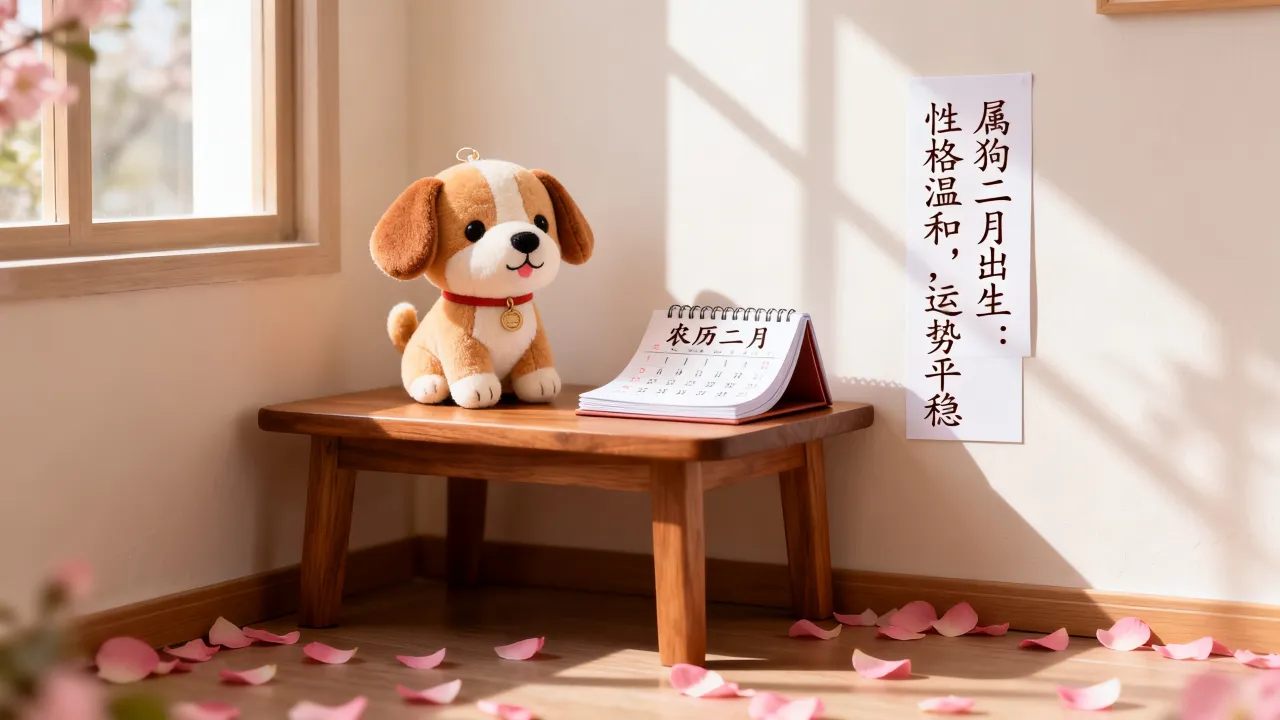 属狗农历二月出生的孩子好吗，农历二月份属狗出生的人命运怎么样
