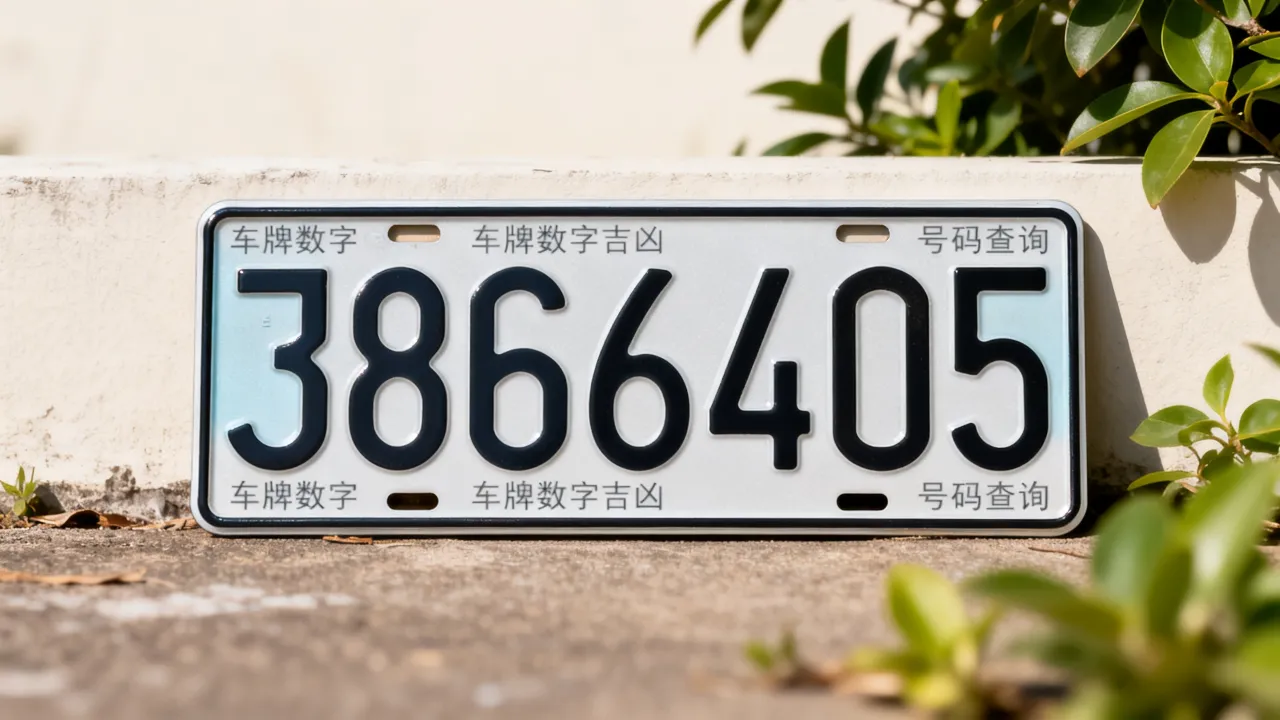 车牌数字怎么看吉凶的，车牌号码数字吉凶查询准吗？