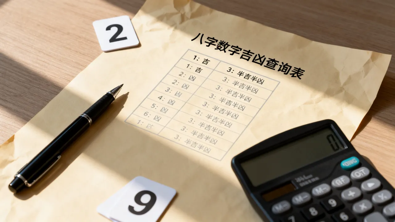 八字数字怎么看吉凶,八字数字吉凶查询表大全 八字数字怎么看吉凶,八字数字吉凶查询表大全