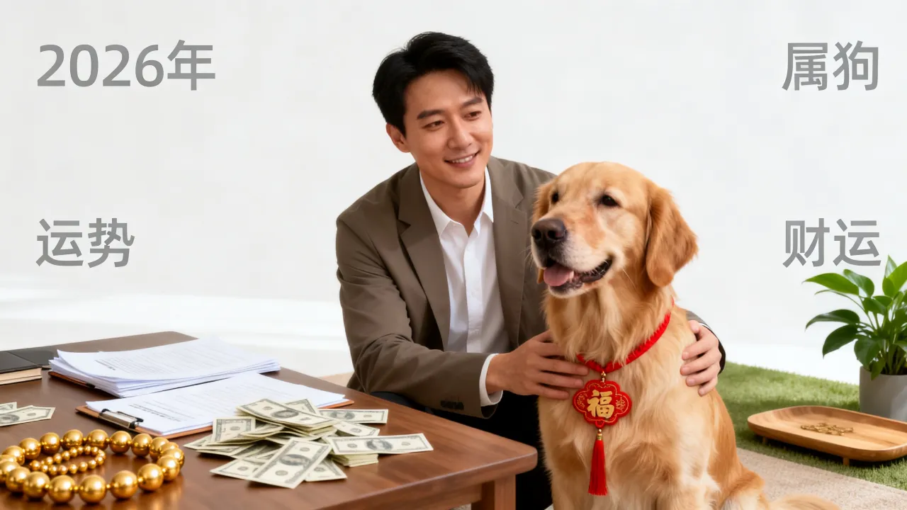 属狗2026年运势男性好吗，属狗人2026年财运怎么样？