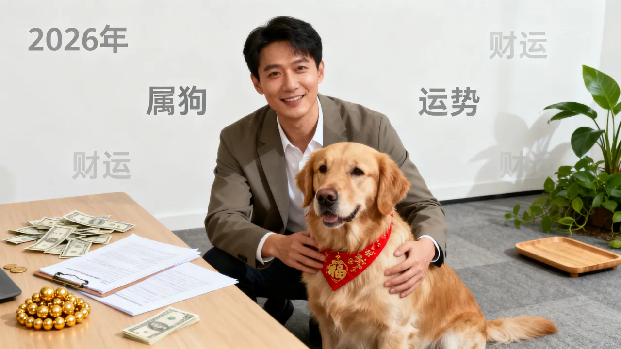 属狗2026年运势男性好吗，属狗人2026年财运怎么样？